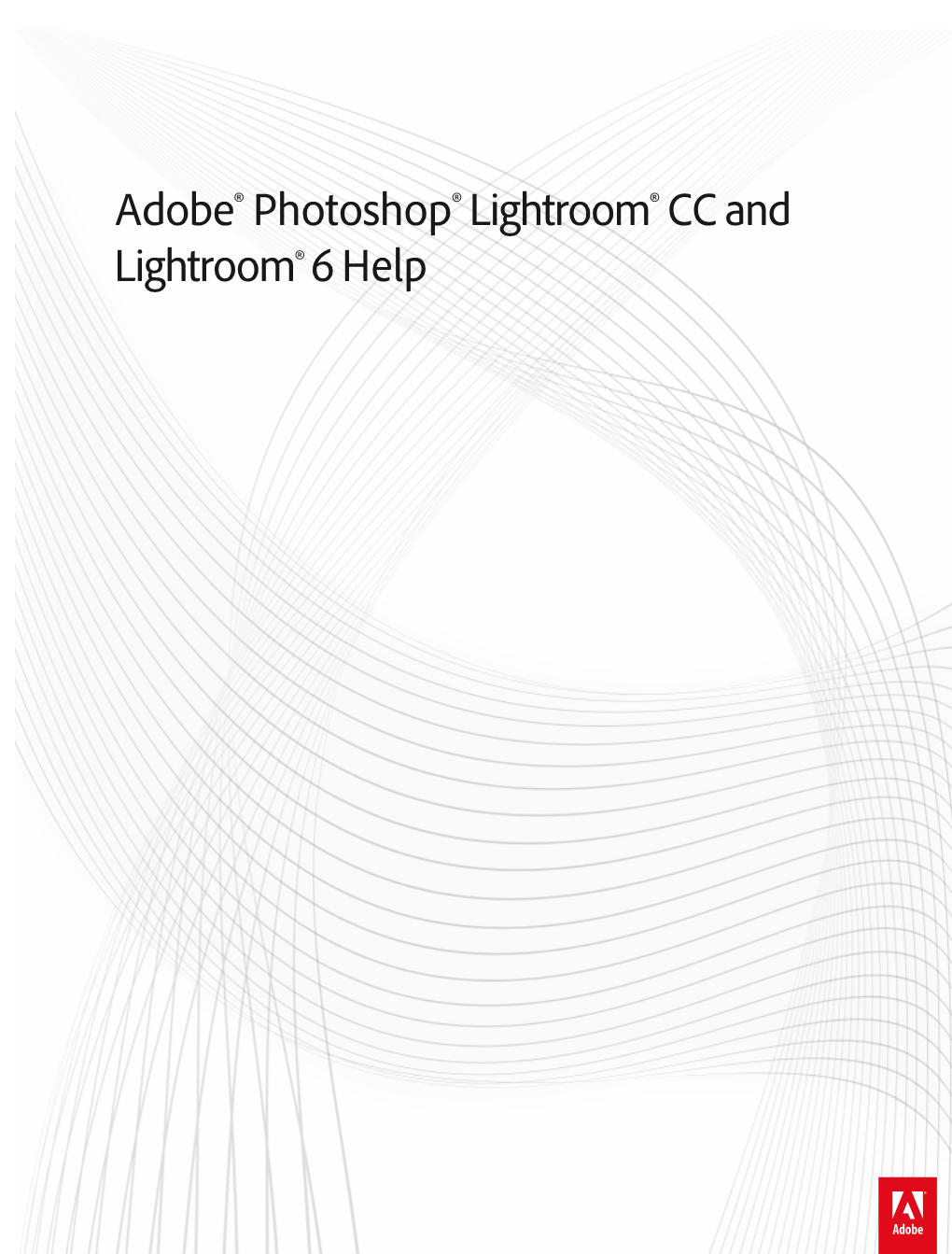 PHOTOSHOP LIGHTROOM Iv Contents