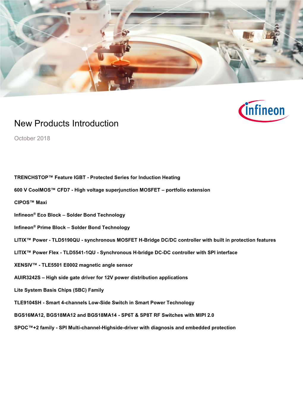 New Products Introduction