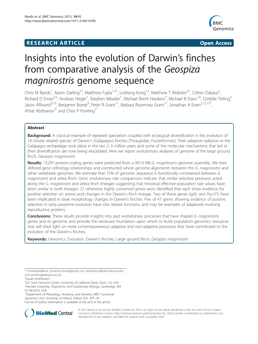 Download from Homozygous Mutants Are Sterile [61], and CG6059 Is Tebrates Geospiza V3