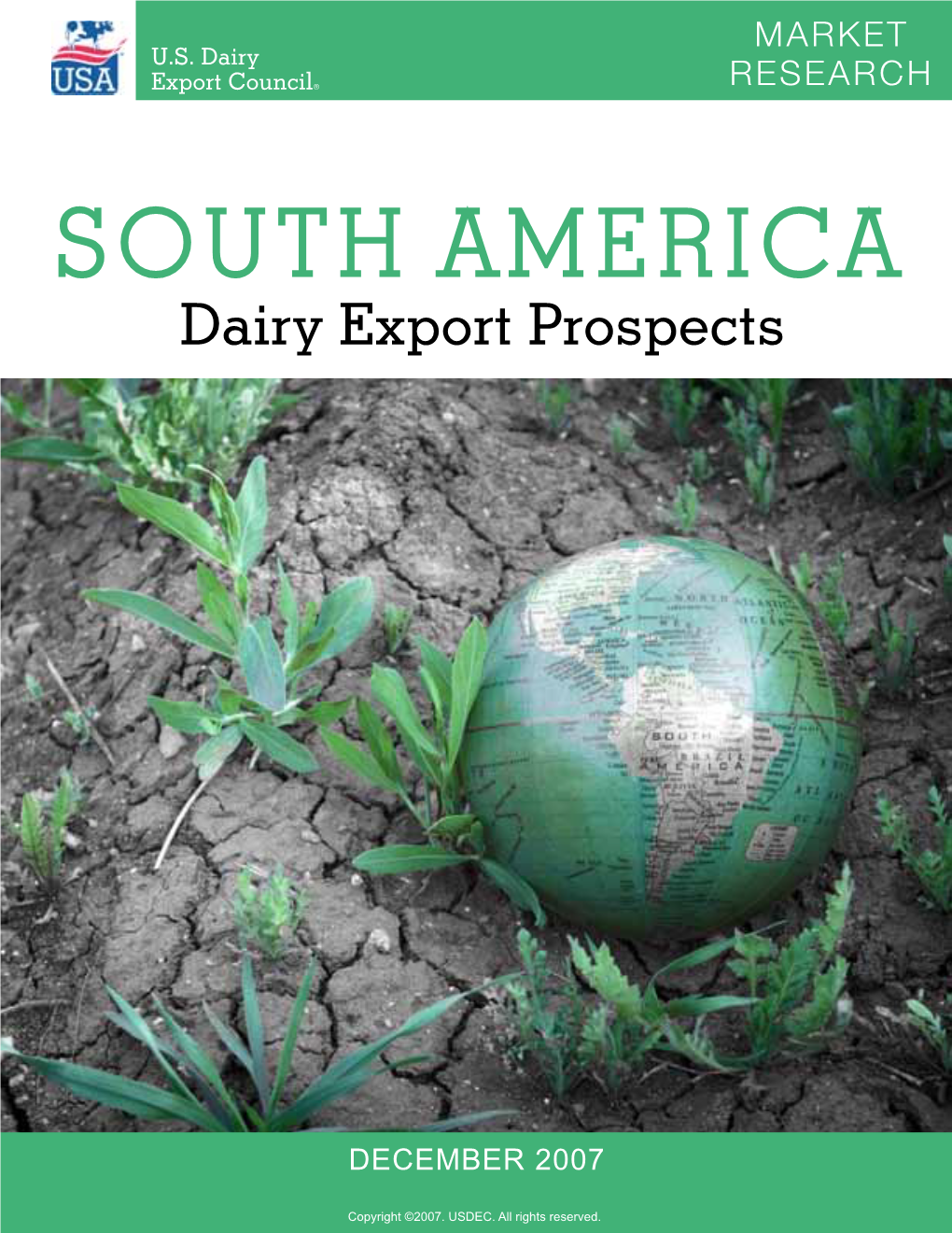 SOUTH AMERICA Dairy Export Prospects