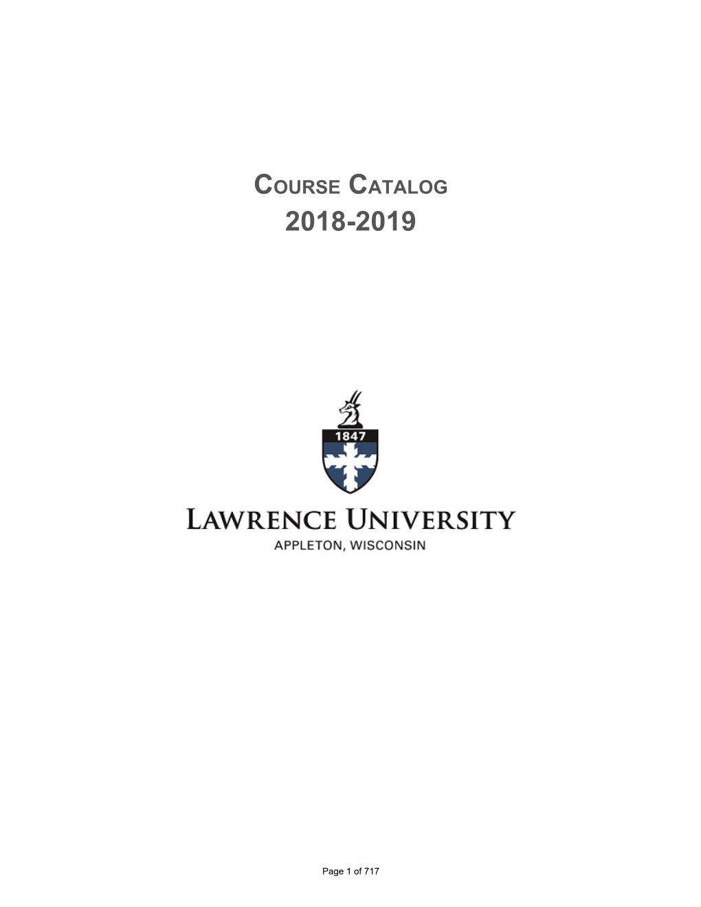 Course Catalog 2018-19 (PDF)