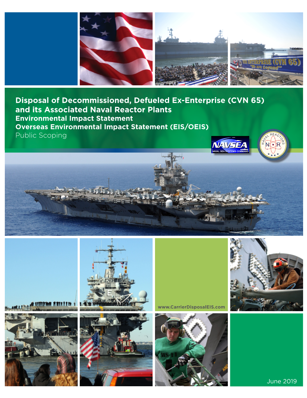 Disposal of Decommissioned, Defueled Ex-Enterprise (CVN