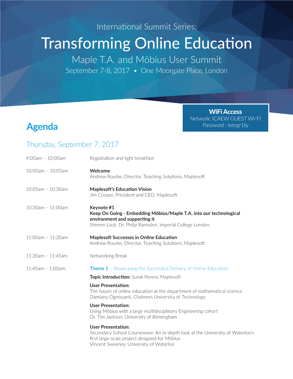 Transforming Online Education