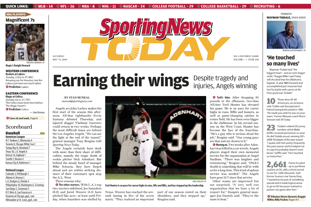 Sporting News Today