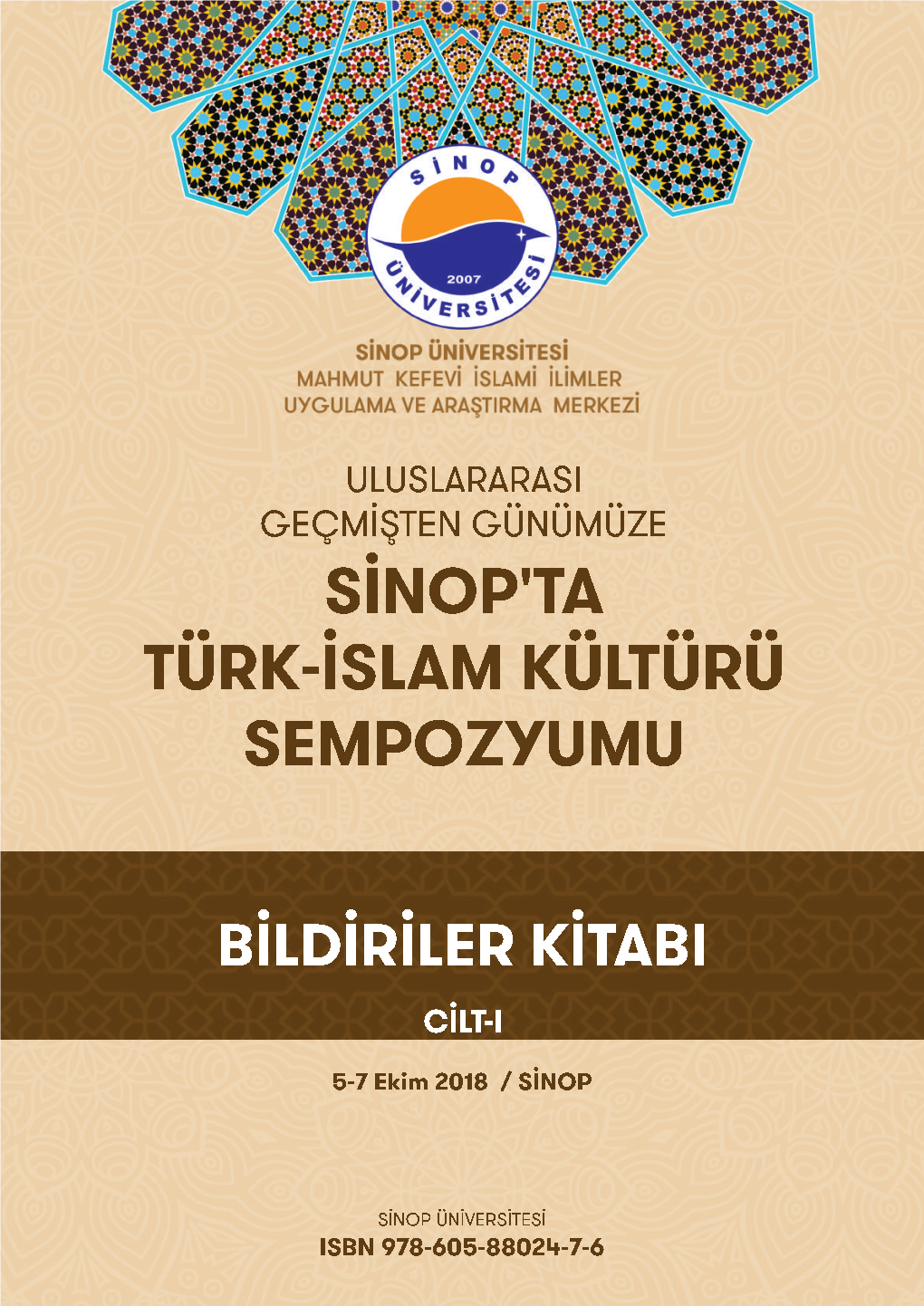 Uluslararası Geçmişten Günümüze Sinop'ta Türk-Islam Kültürü