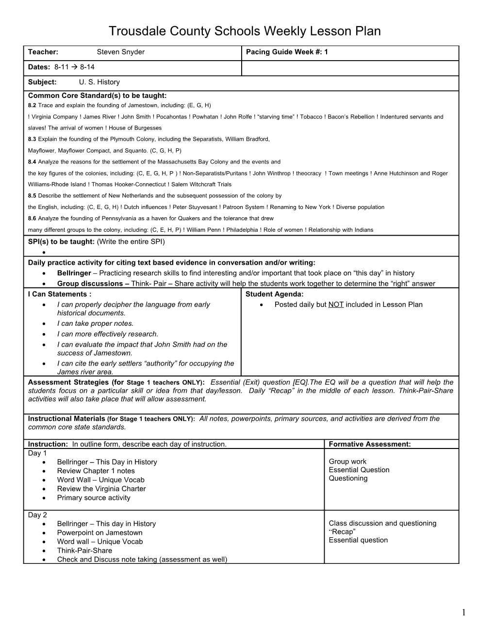 Lesson Plan Template s16