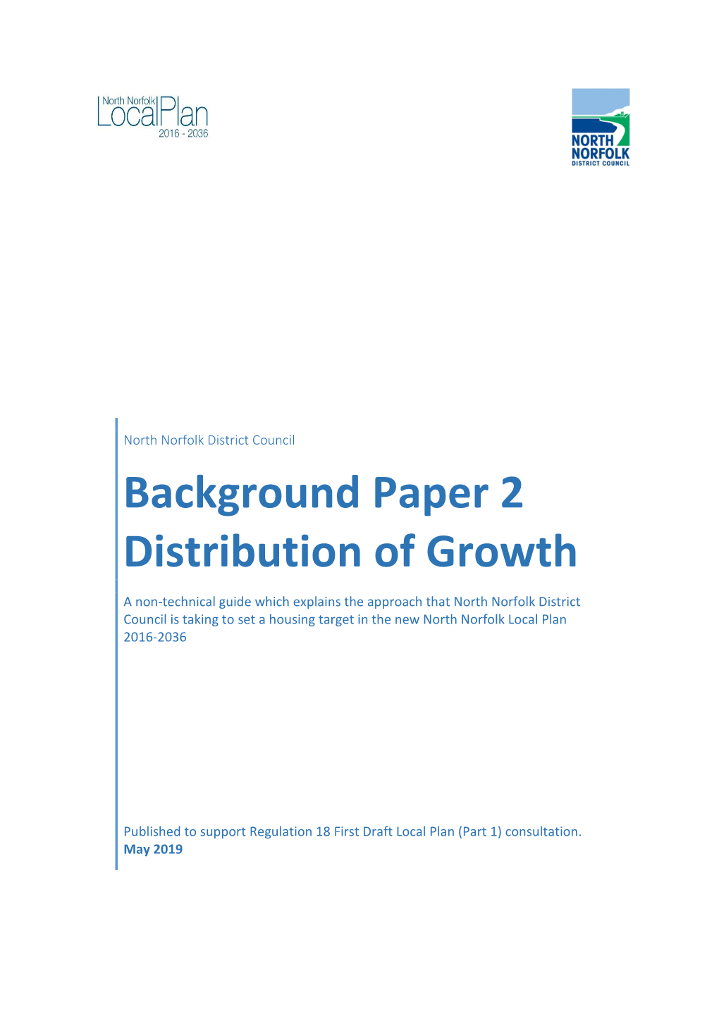 Background Paper 2 Distribution of Growth