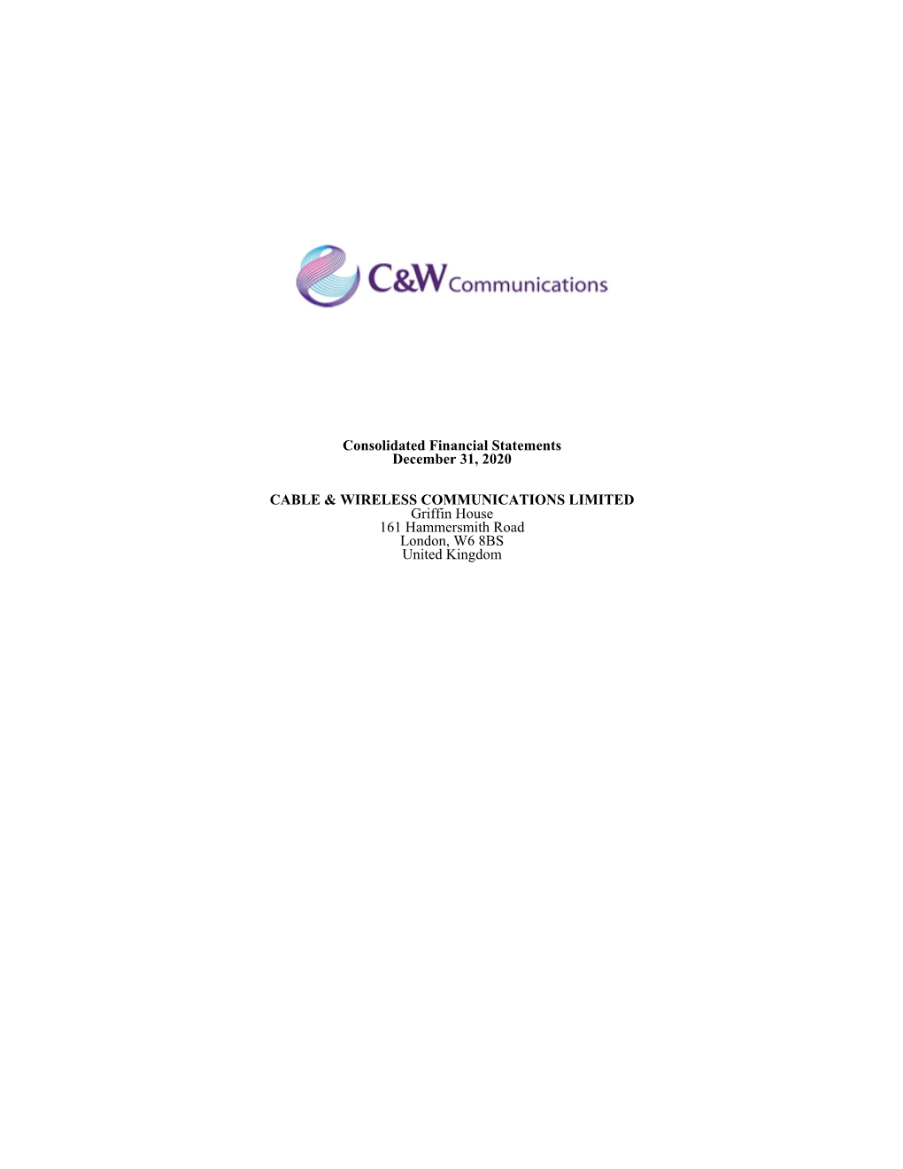 C&W 2020 Annual Report