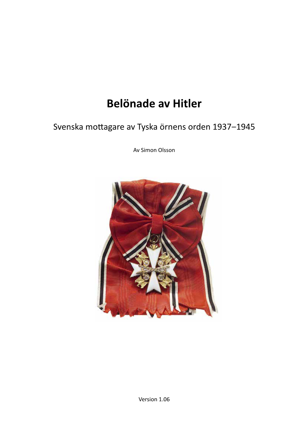 Belönade Av Hitler