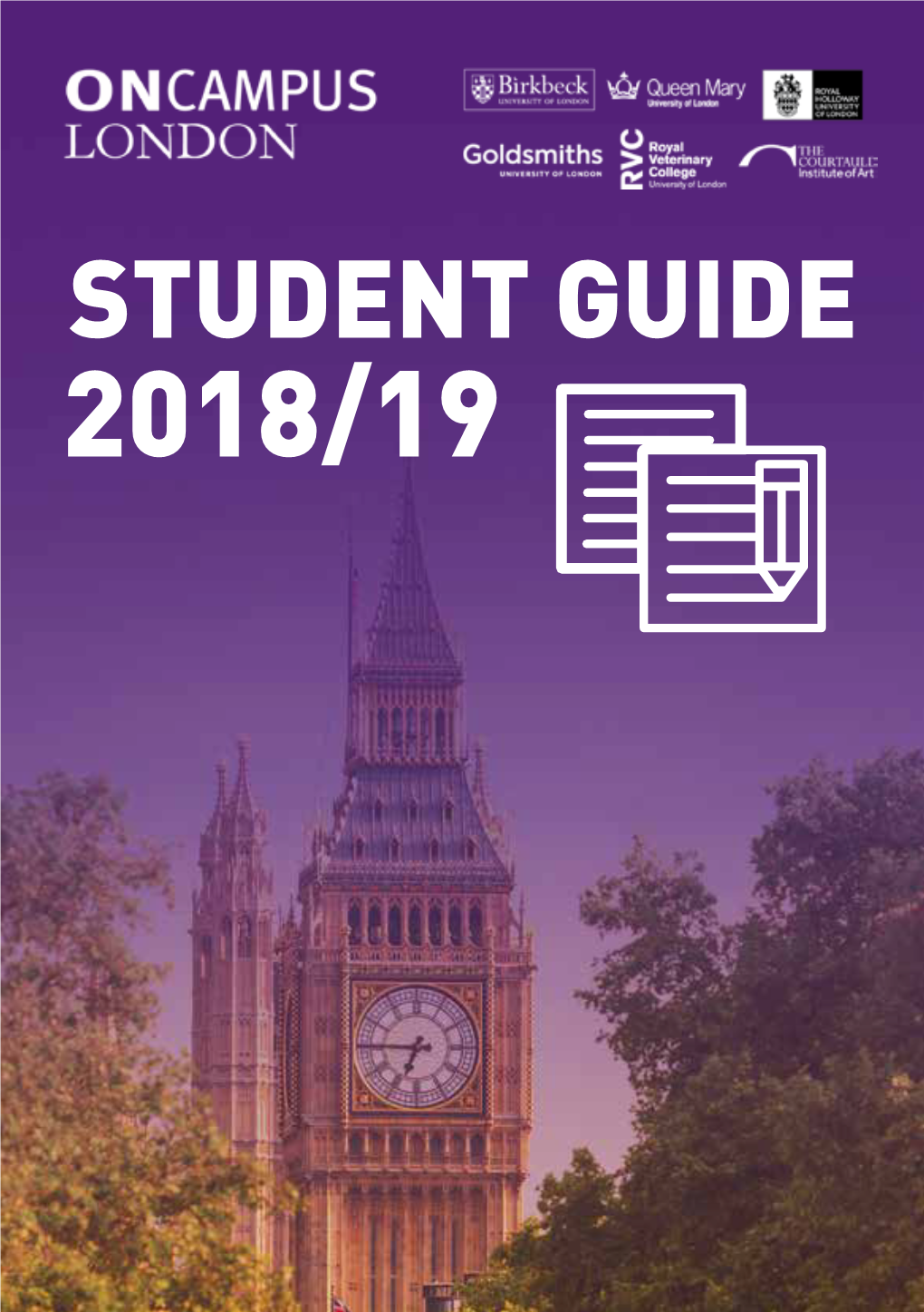 Student Guide 2018/19 Contents