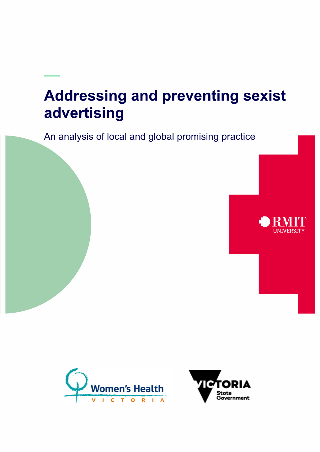 Addressing and Preventing Sexist Advertising