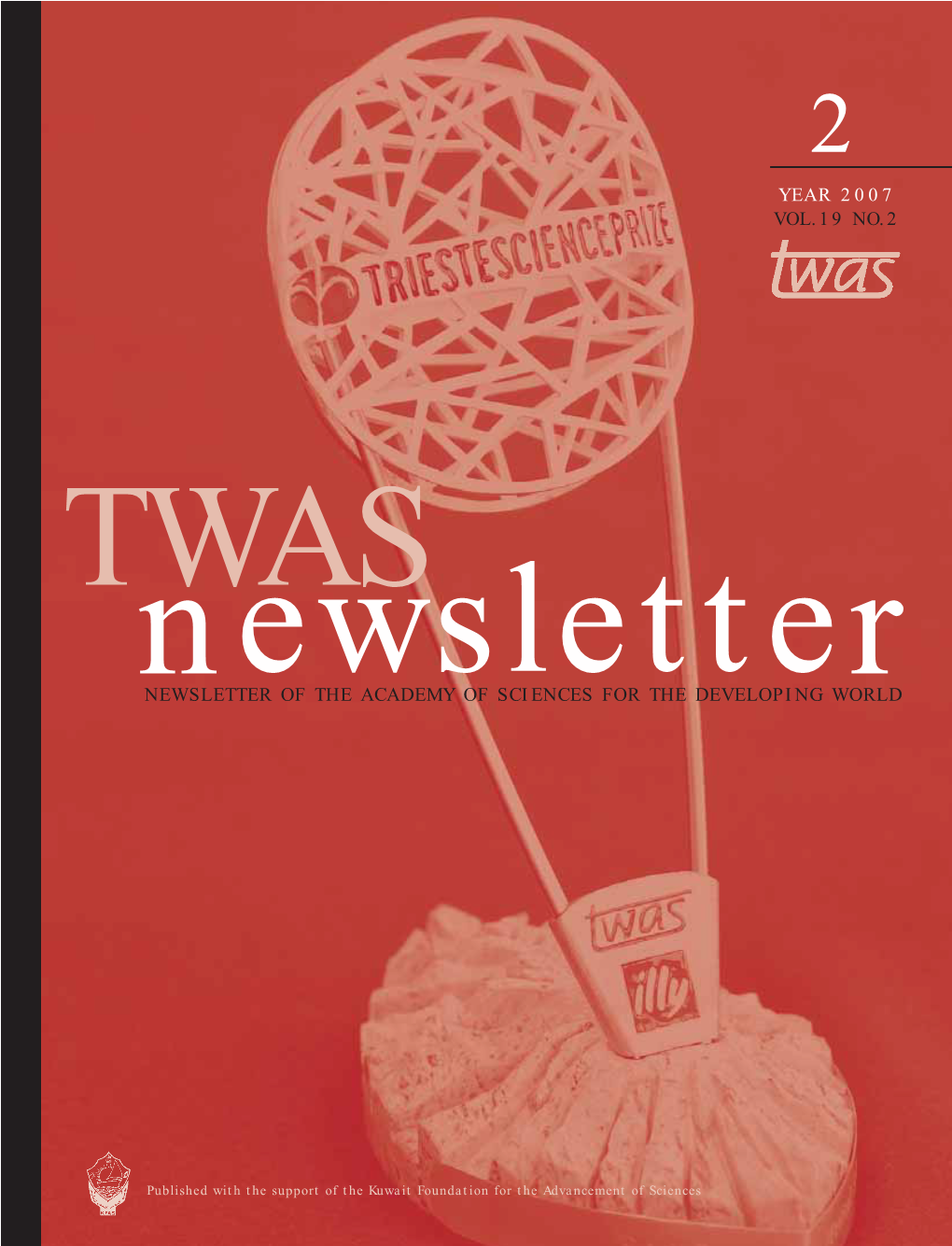 TWAS Newsletter Vol. 19 No. 2