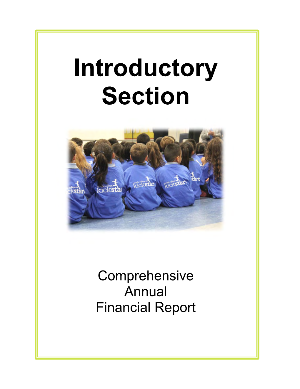 Introductory Section