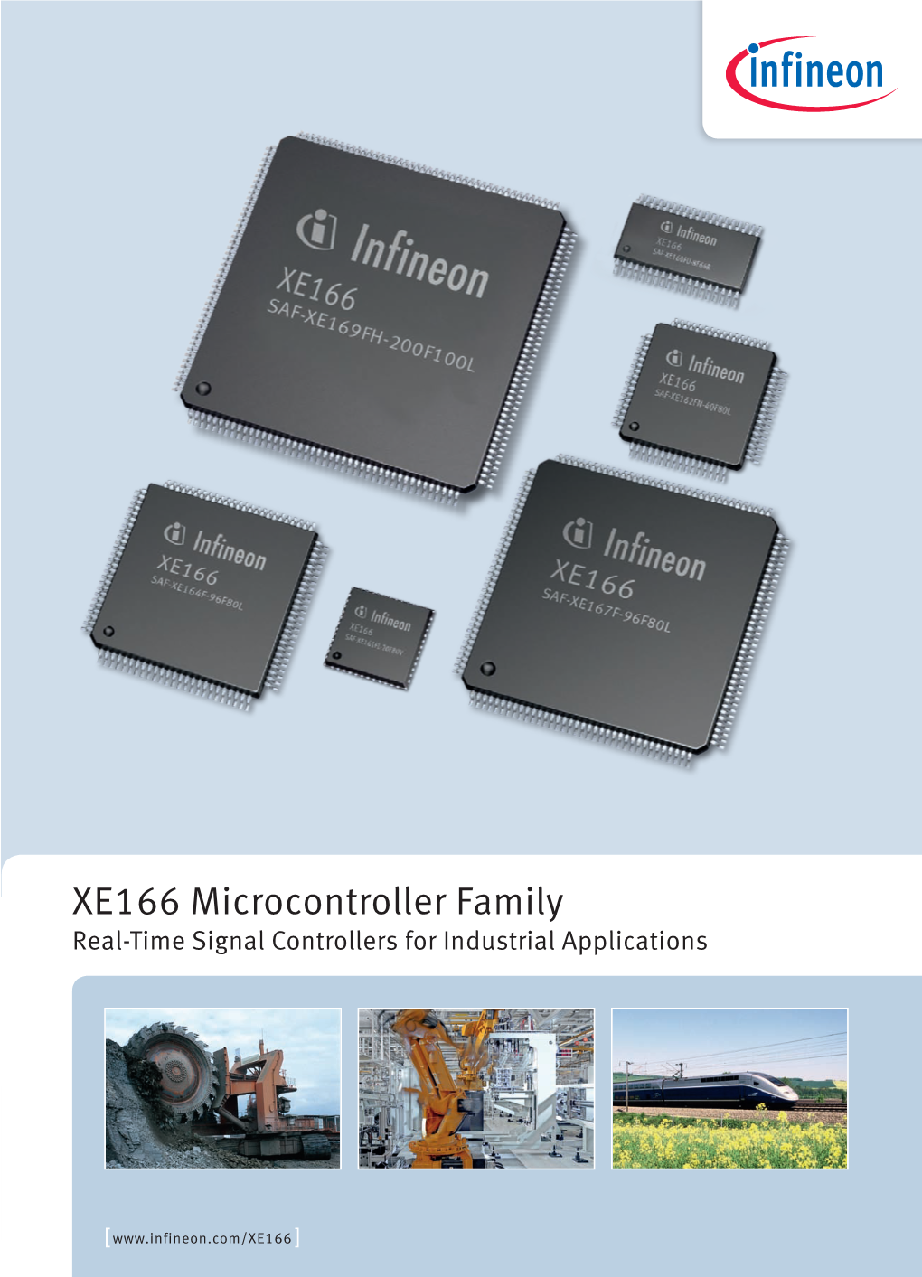 XE166 Microcontroller Family Real-Time Signal Controllers for Industrial Applications