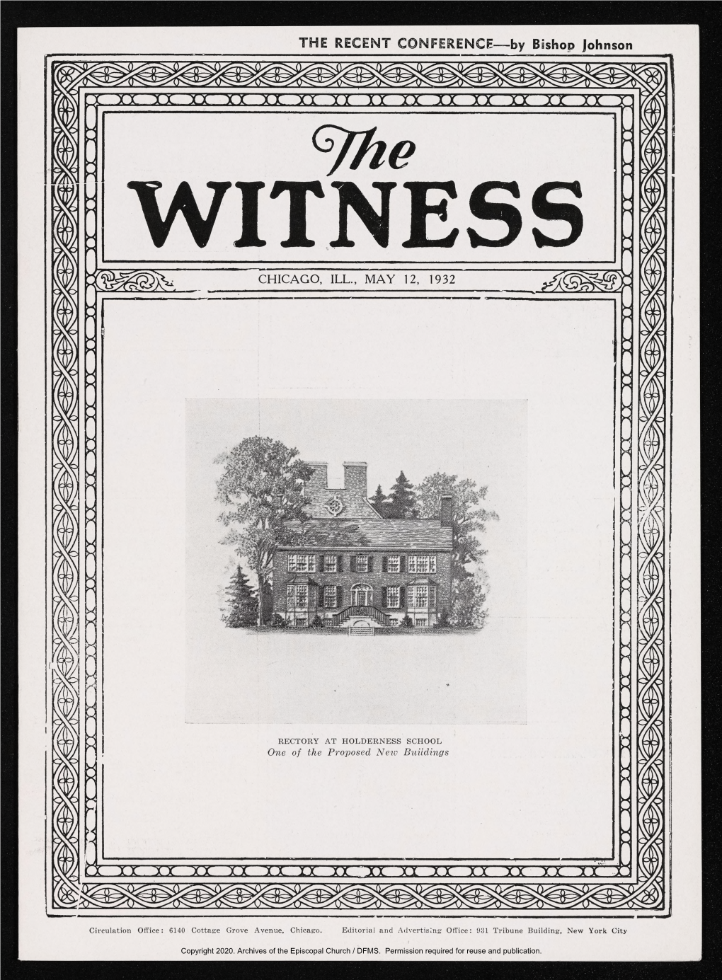 1932 the Witness, Vol. 16, No. 38