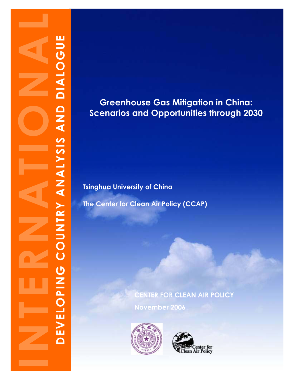 Greenhouse Gas Mitigation in China: Scenarios and Opportunities Through 2030
