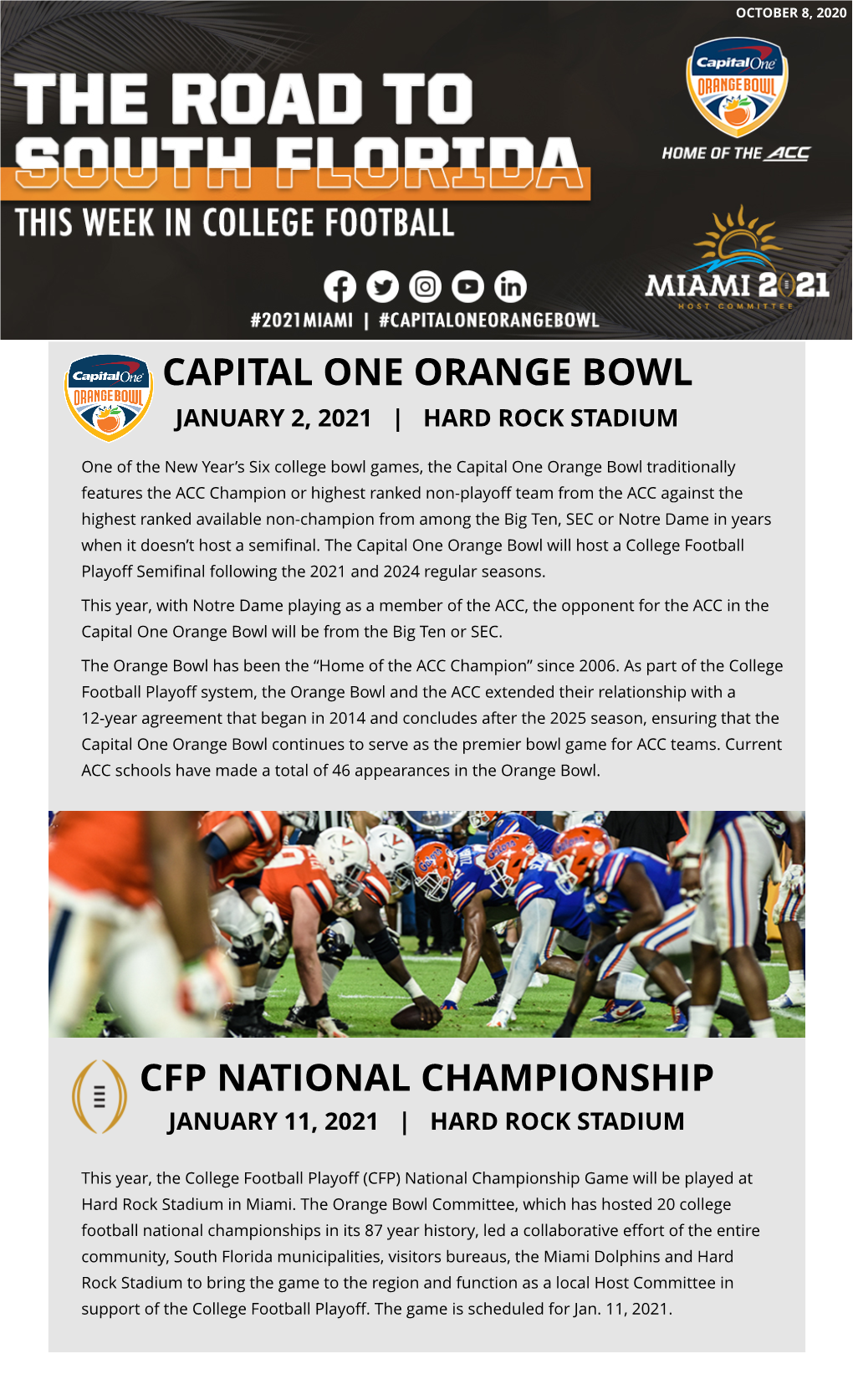 Capital One Orange Bowl Cfp National Championship