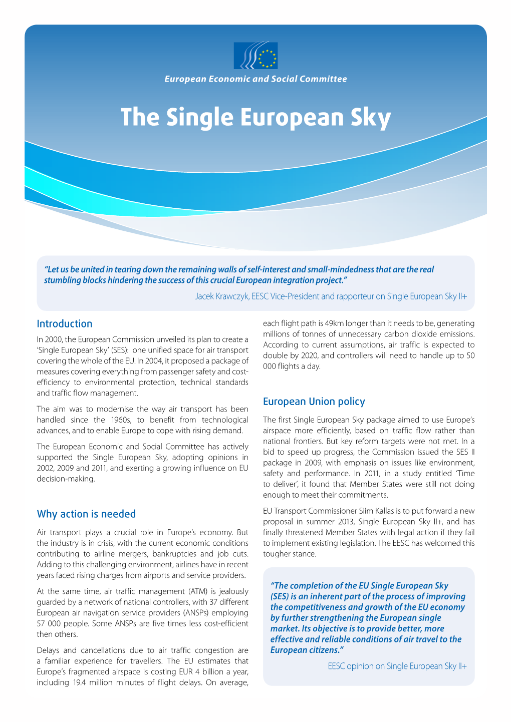 The Single European Sky