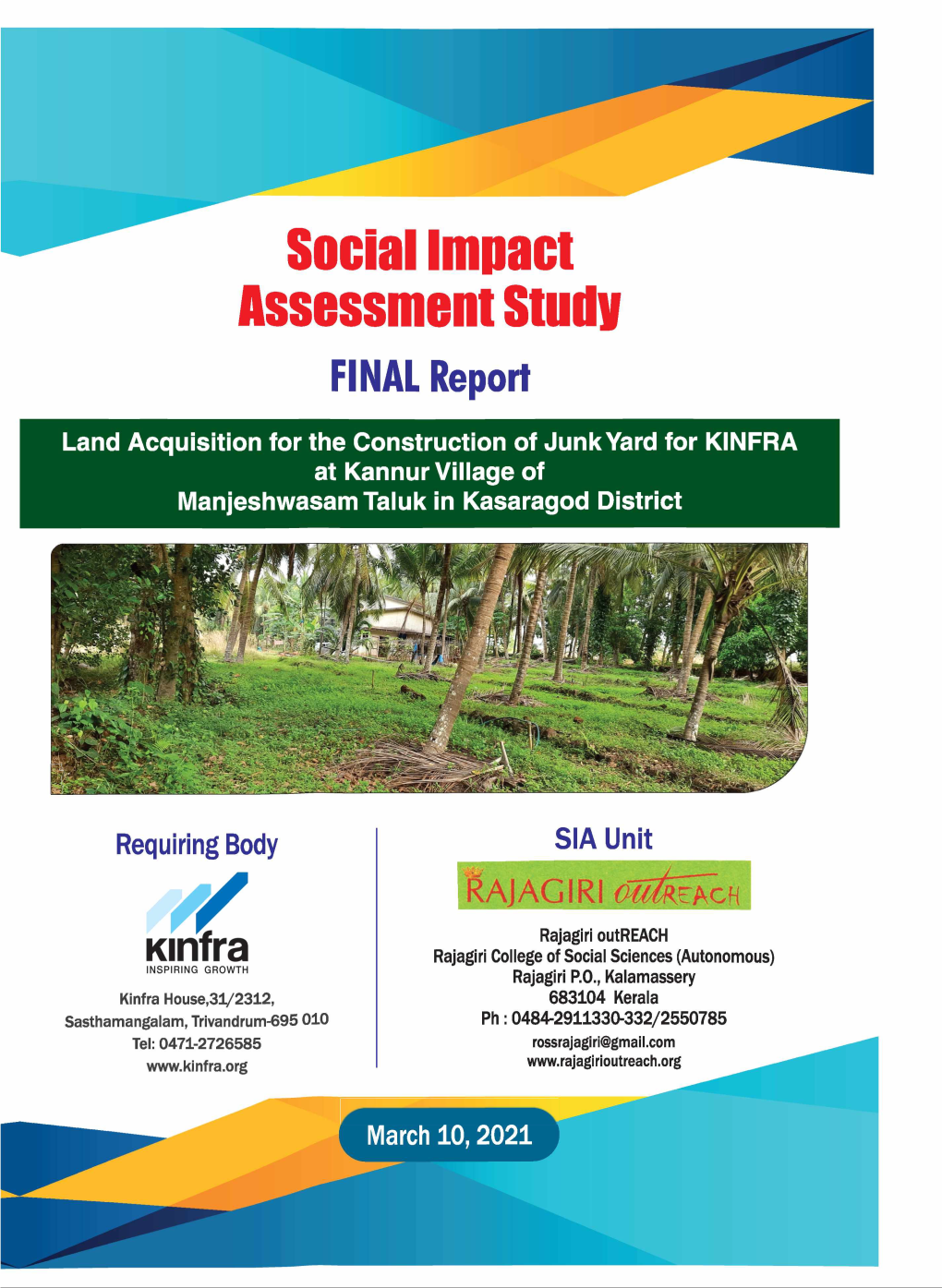 Social Impact Assessment Study FINAL Report
