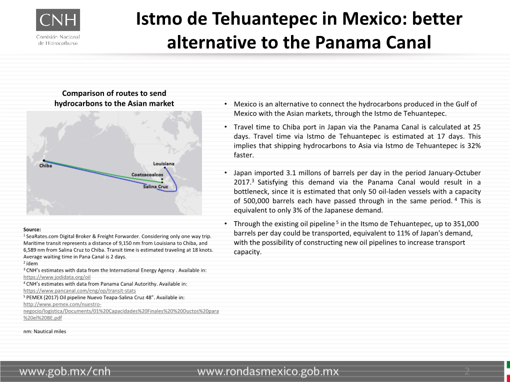 Istmo De Tehuantepec in Mexico: Better Alternative to the Panama Canal