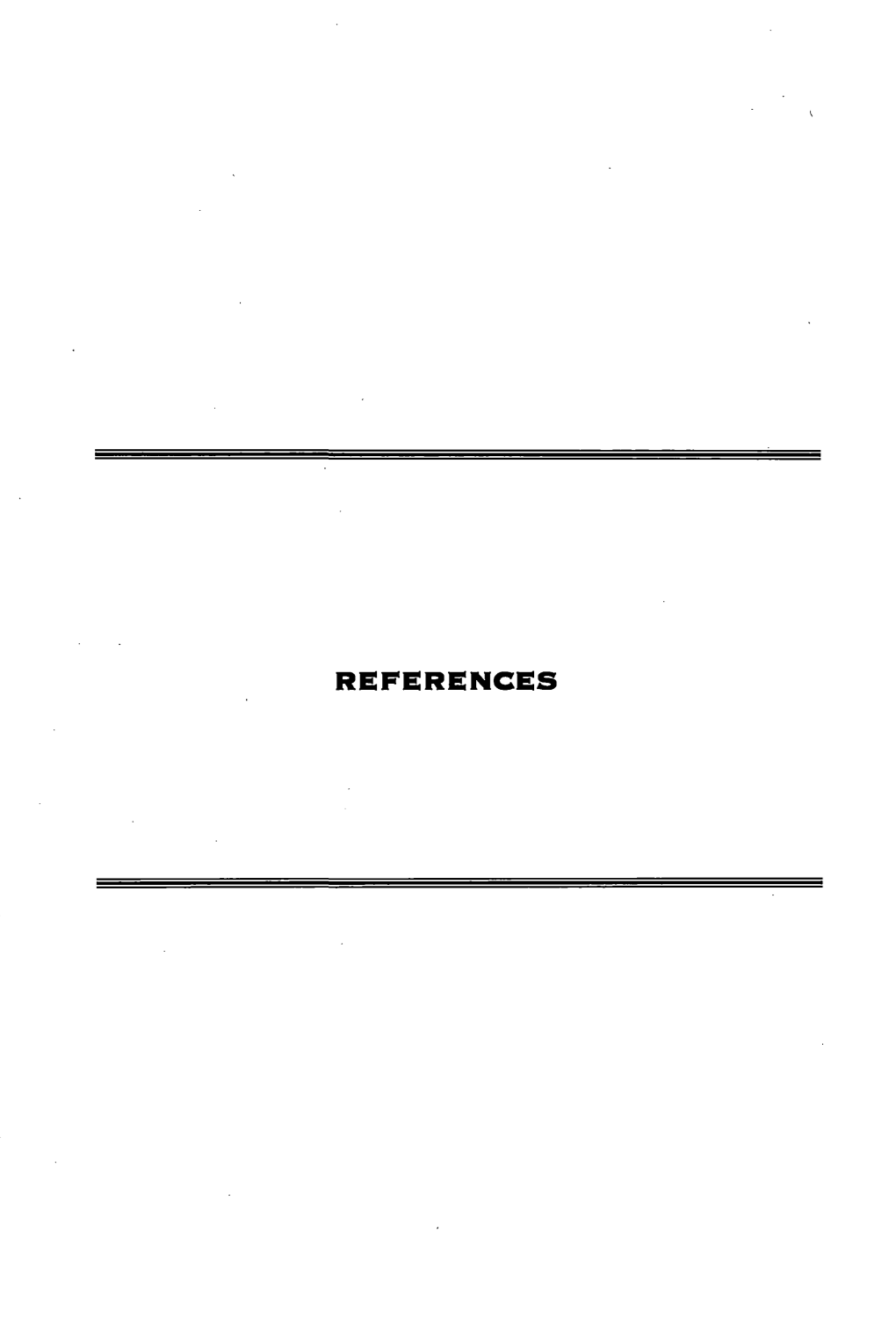 REFERENCES References