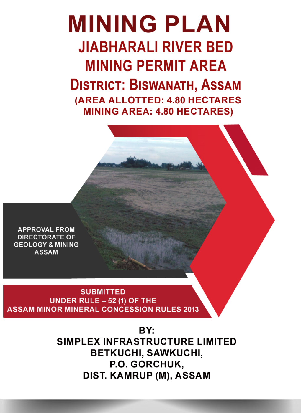 230820194Ak9u1kmminingplan-Jiabharaliriverbed.Pdf