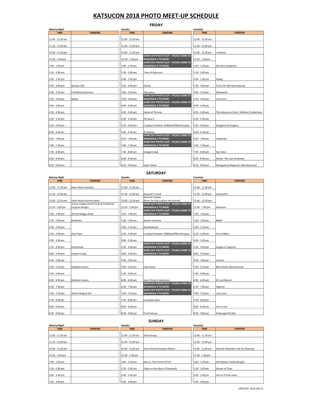 Katsucon Meetup Schedule MAIN 2018.Xlsx