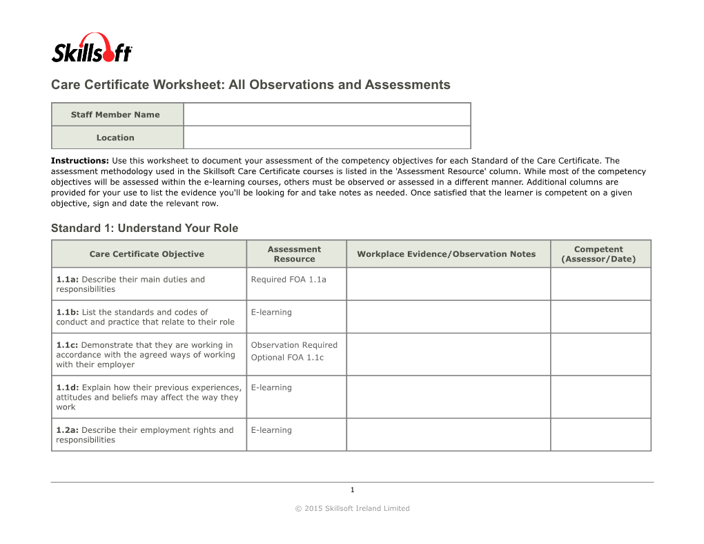 Advantage Tool Template