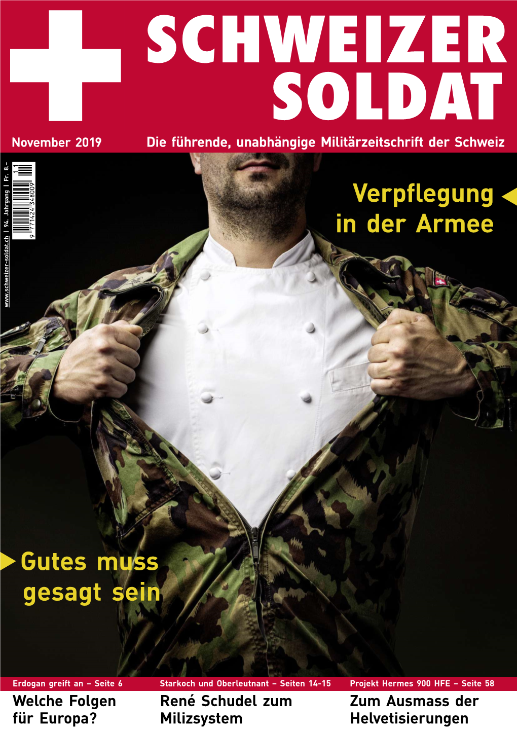 Die Führende, Unabhängige Militärzeitschrift Der Schweiz