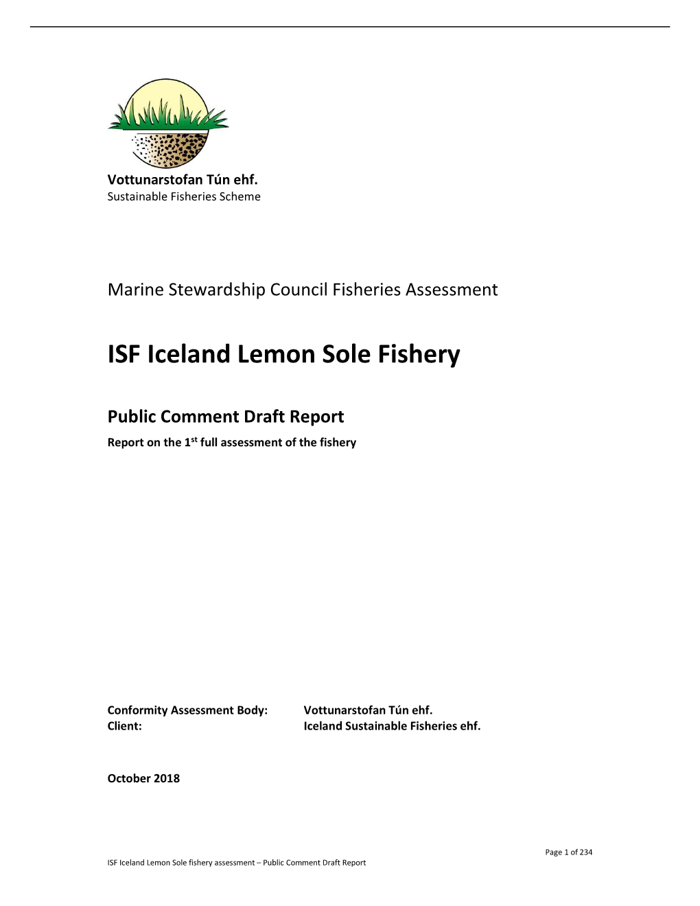 ISF Iceland Lemon Sole Fishery