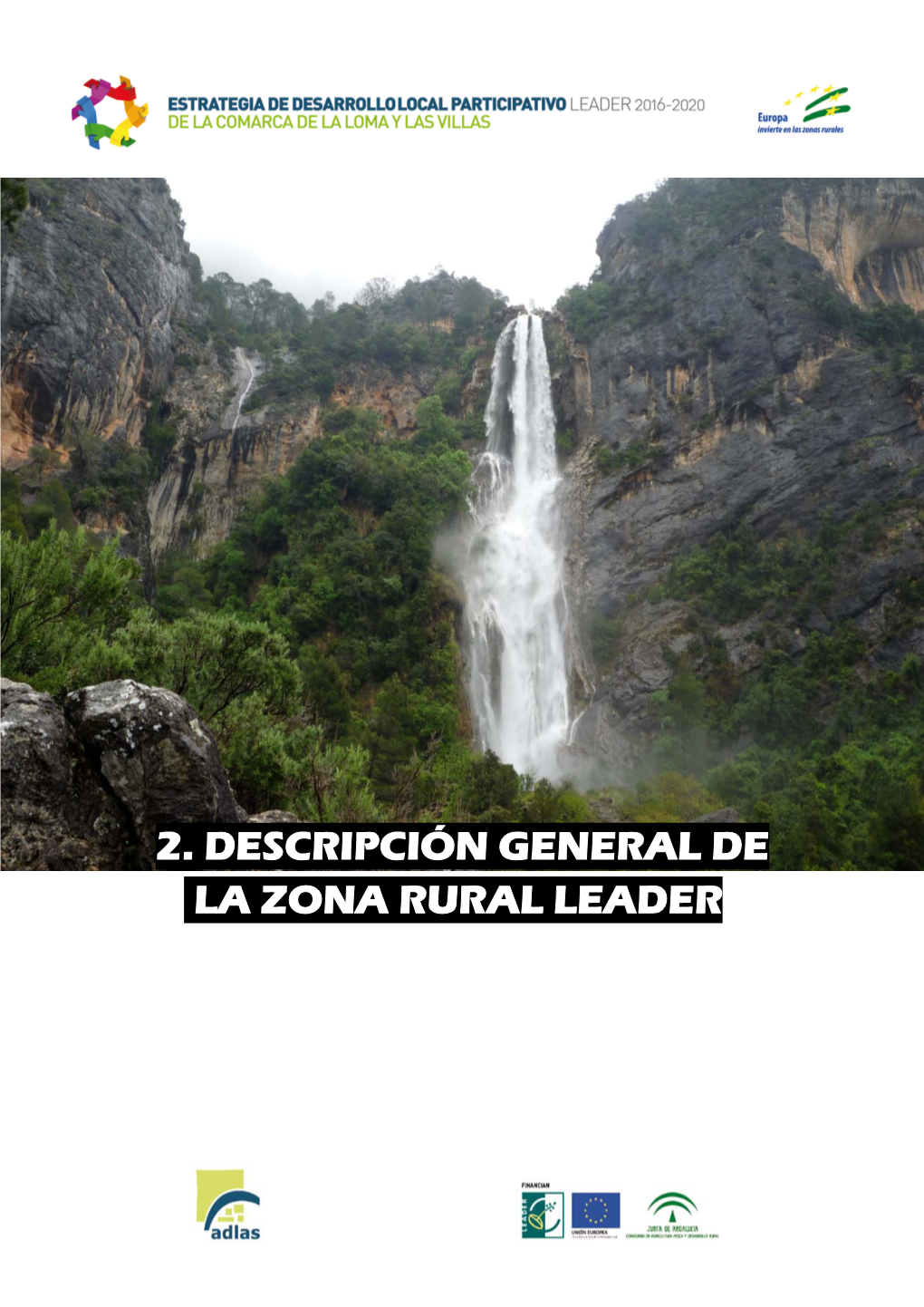 2. Descripción General De La Zona Rural Leader 2.1