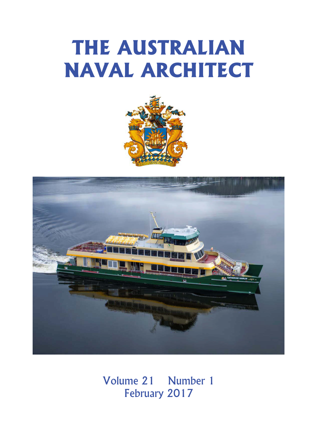 The Australian Naval Architect