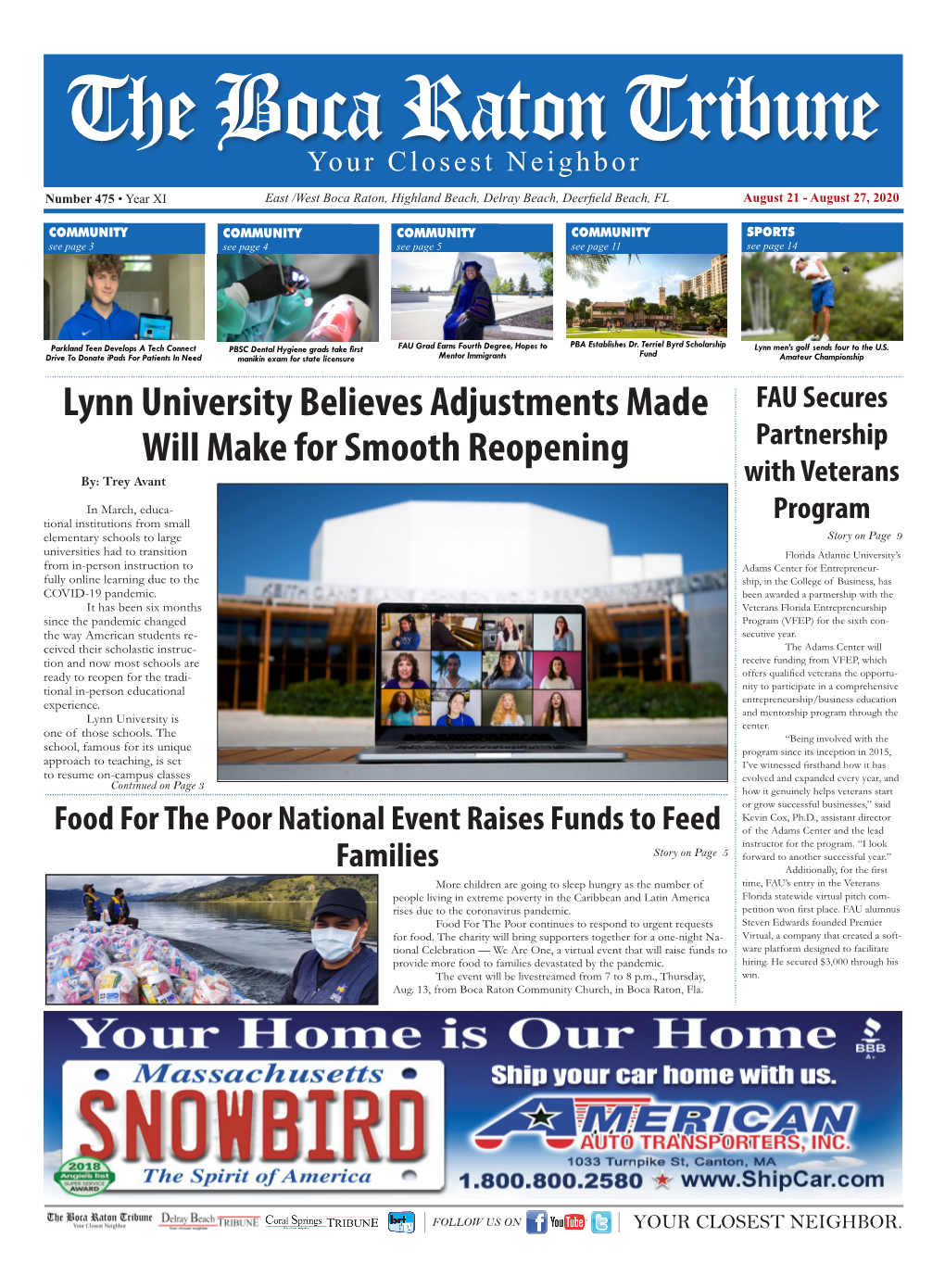 Lynn University Believes Adjustments Made Will Make for Smooth