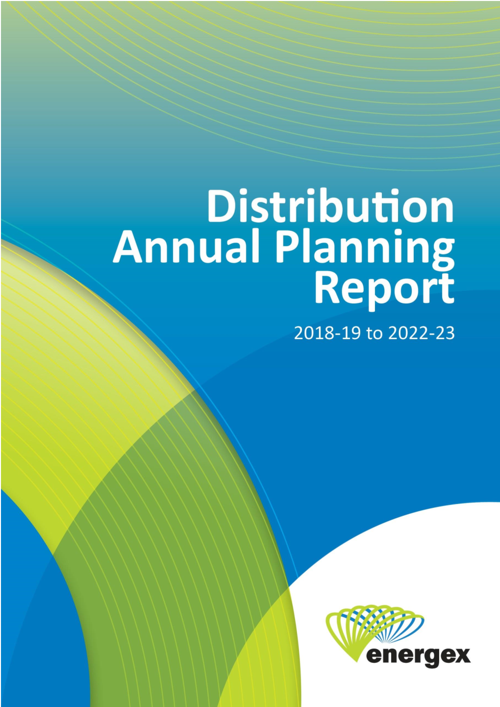 2018 Distribution Annual Planning Report