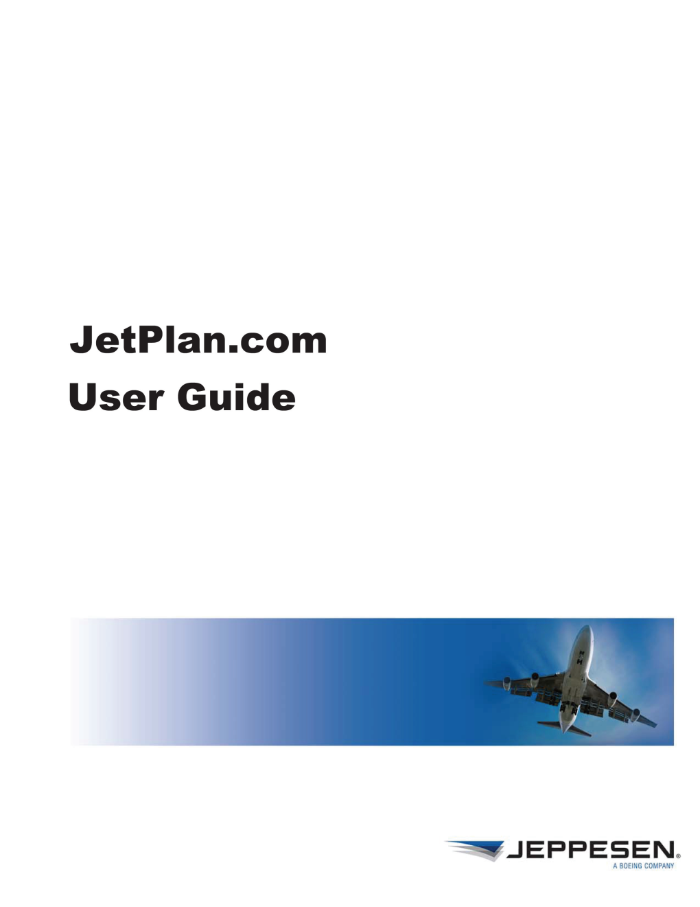 Jetplan.Com User Guide