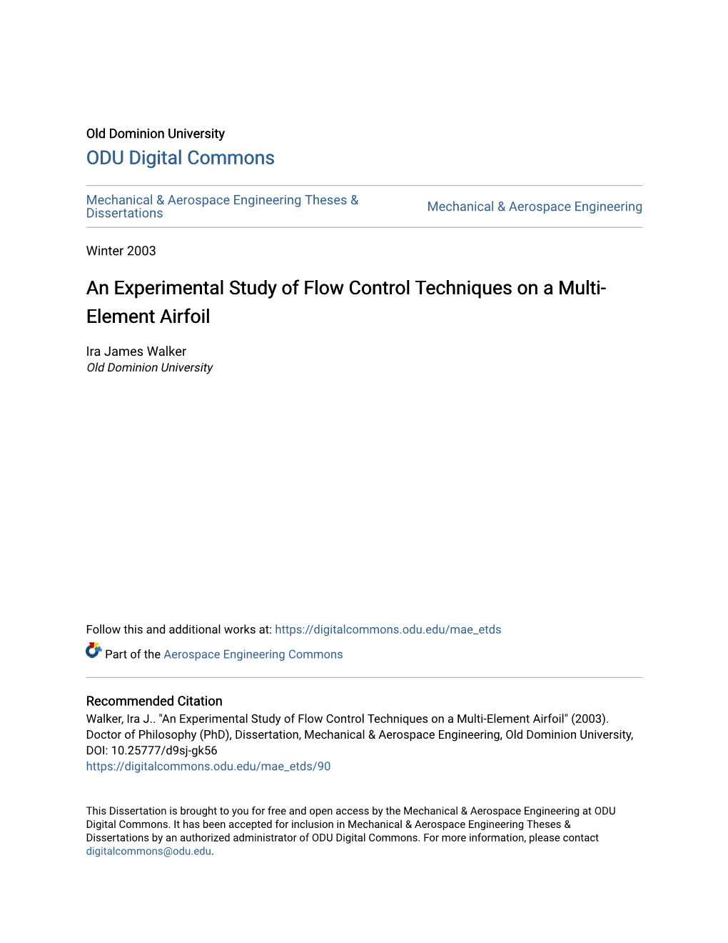 An Experimental Study of Flow Control Techniques on a Multi-Element Airfoil