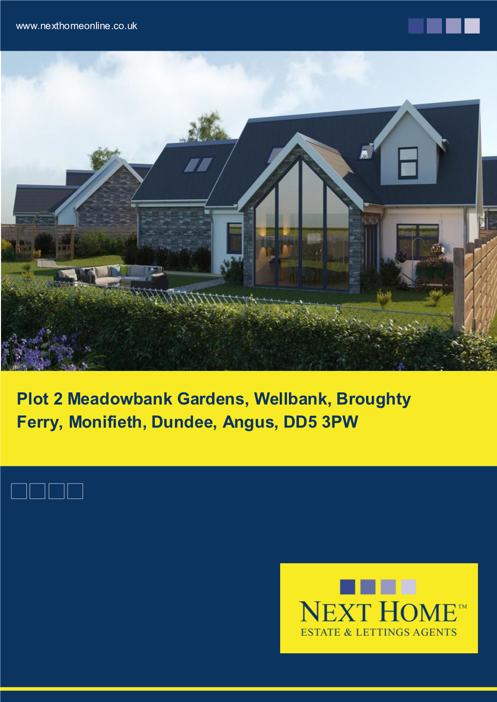 Plot 2 Meadowbank Gardens, Wellbank, Broughty Ferry, Monifieth, Dundee, Angus, DD5 3PW Offers Over £390,000