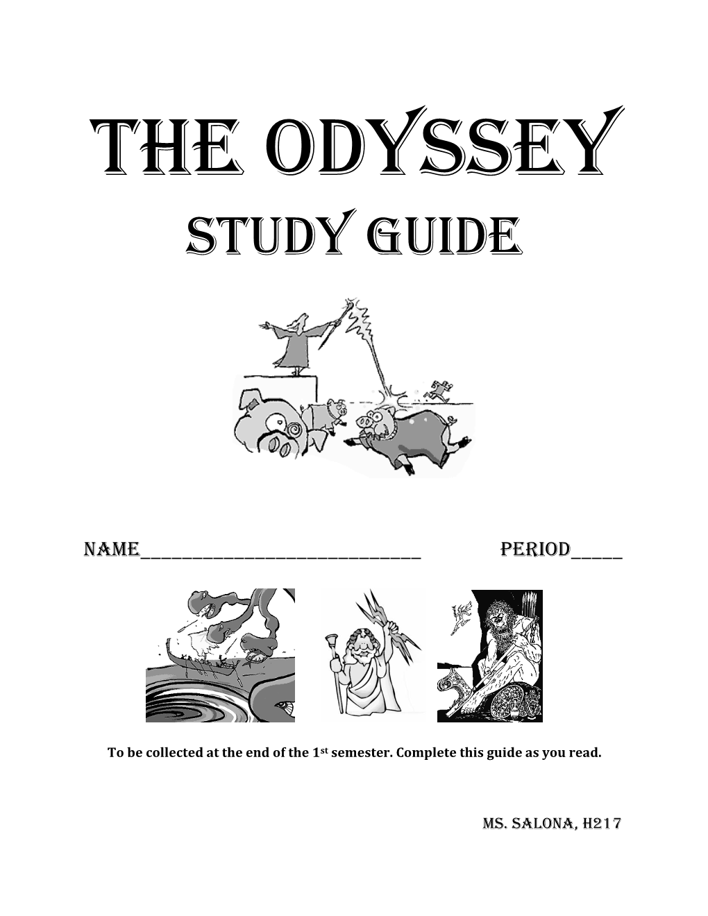 Odyssey Study Guide.Pdf
