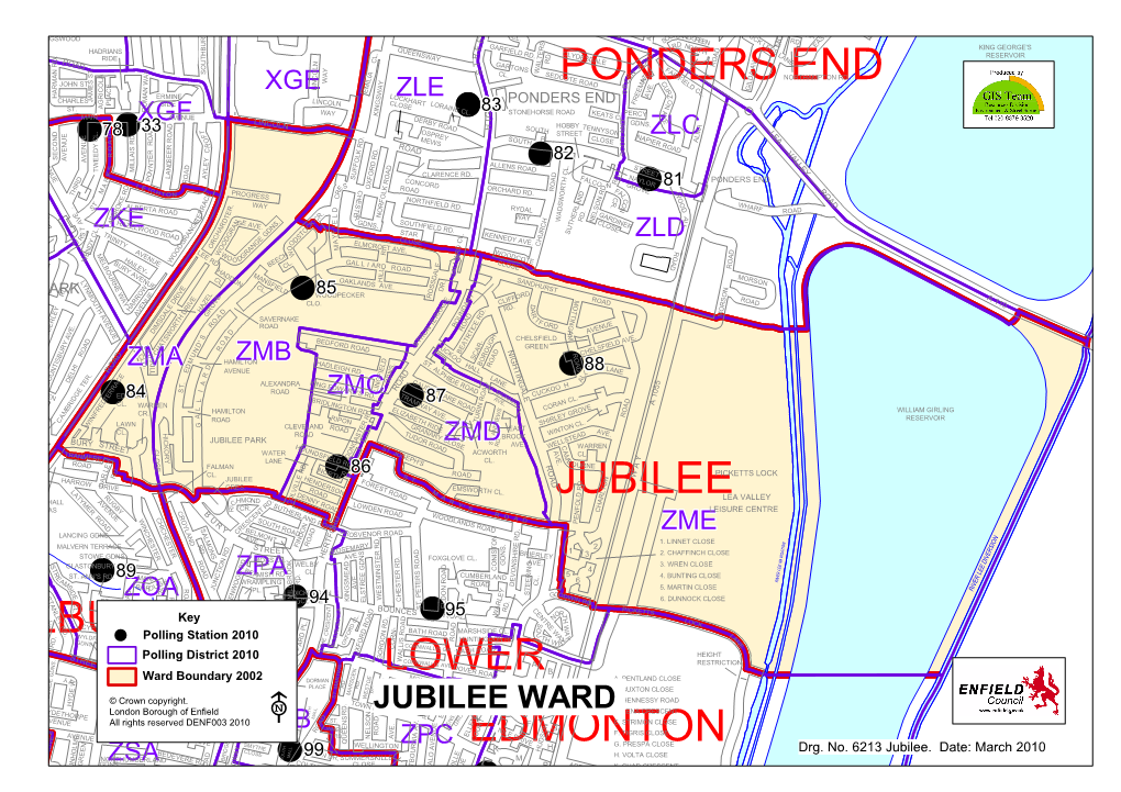 Ponders End Jubilee Lower Edmonton Haselbury