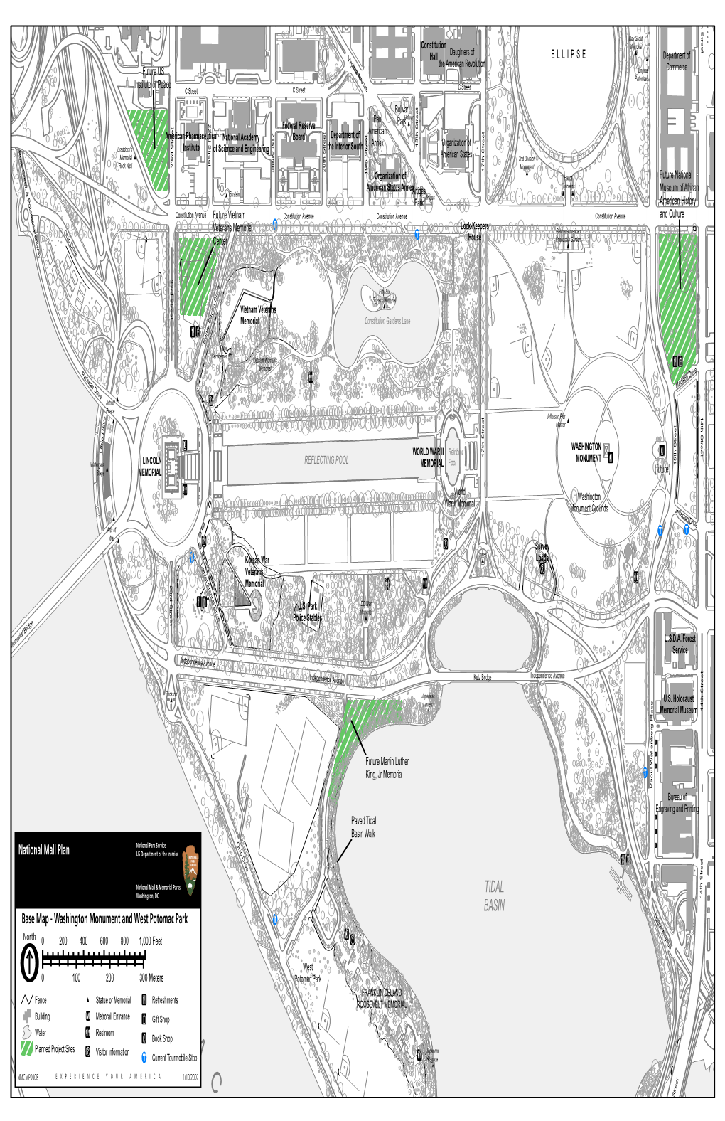 National Mall Plan, Base