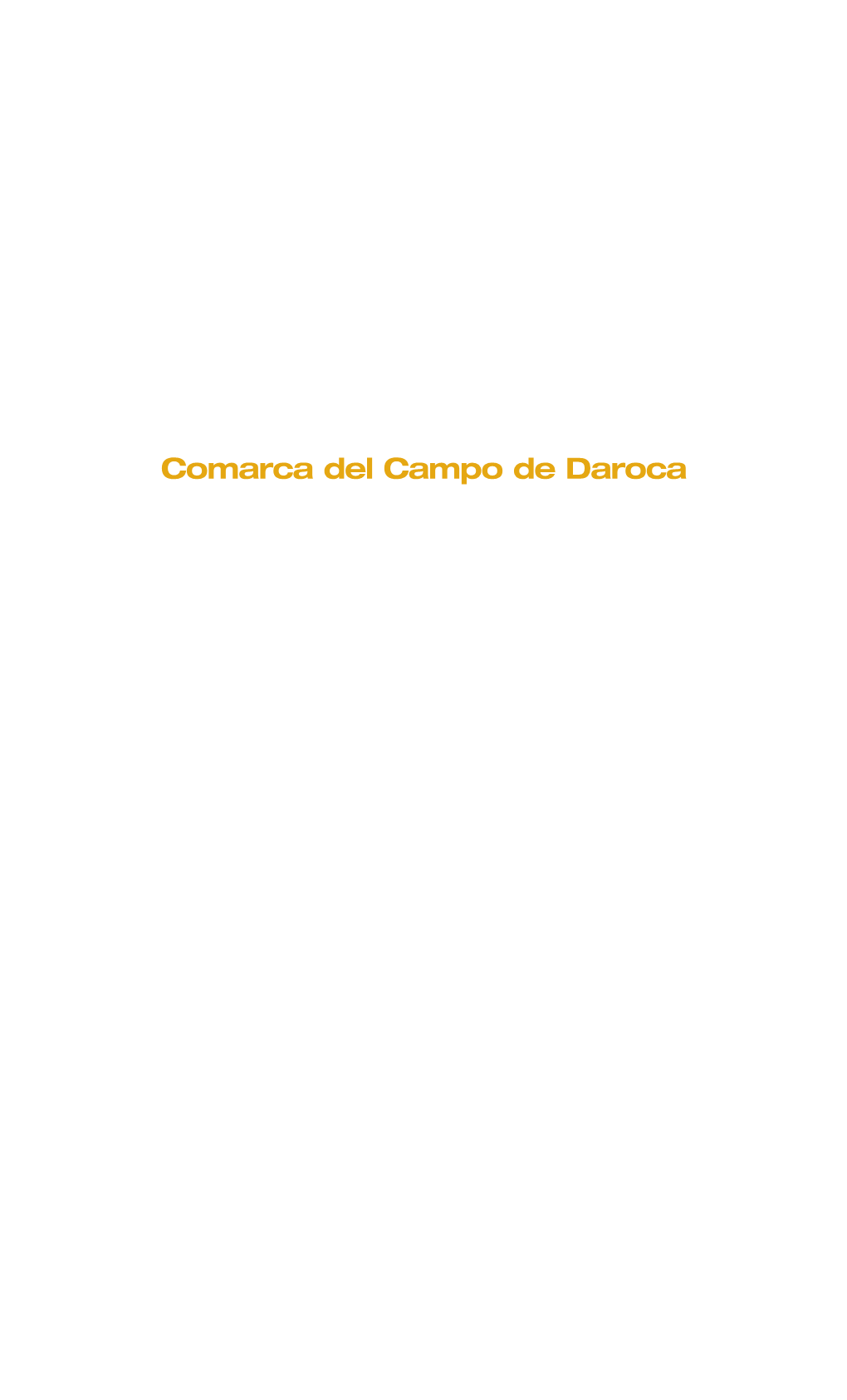 Comarca Del Campo De Daroca
