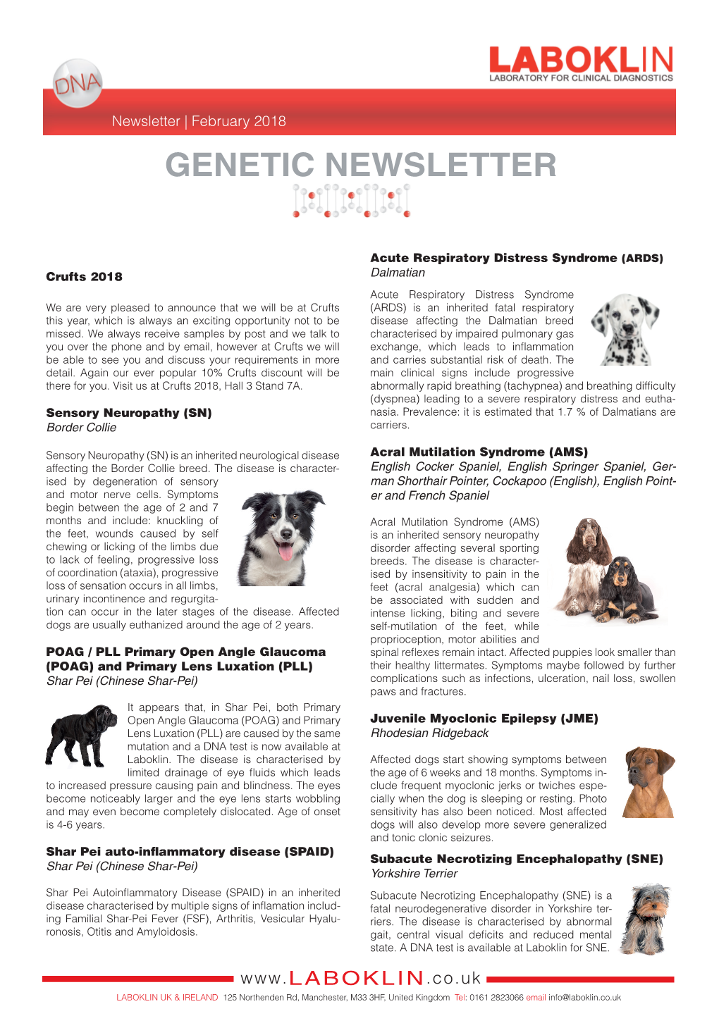 Genetic Newsletter
