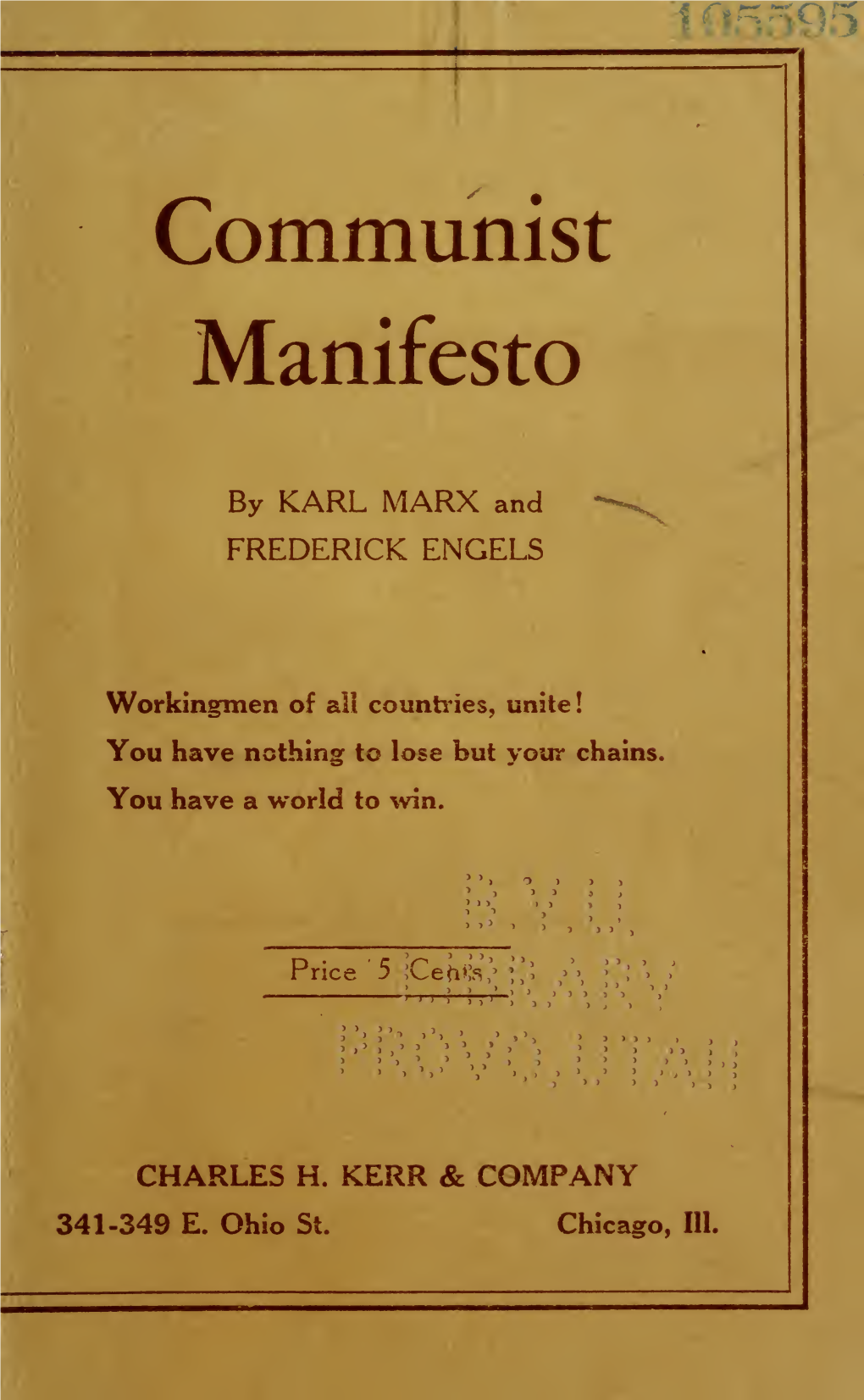 Manifesto of the Communist Party