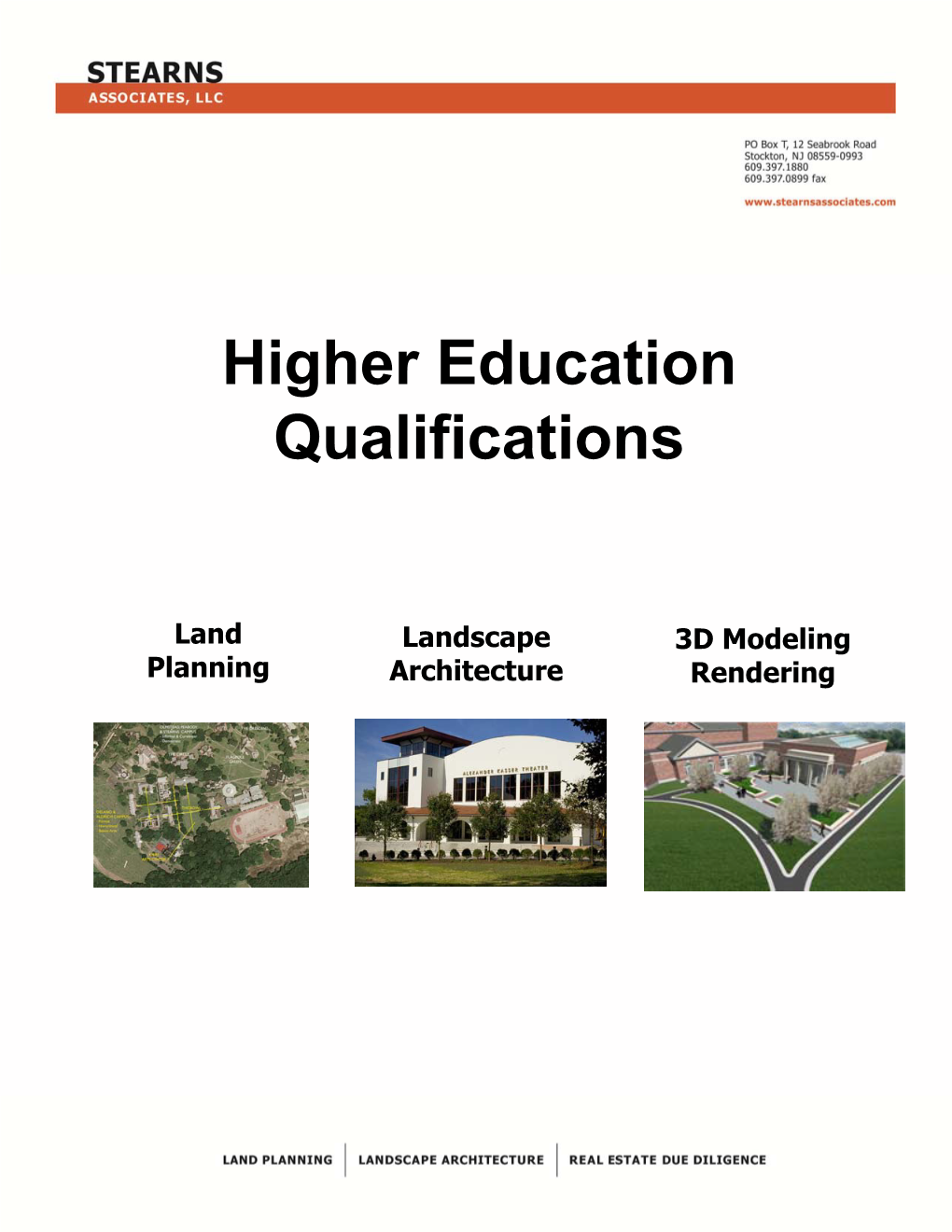 Higher Education Qualifications