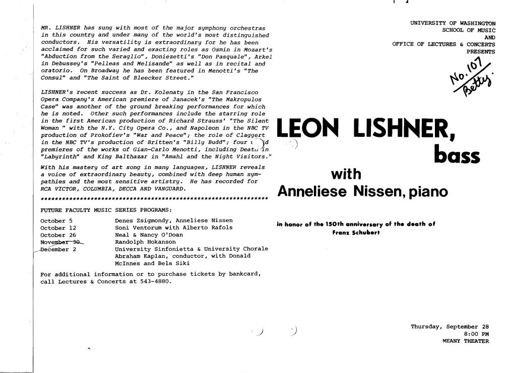 Leon Lishner