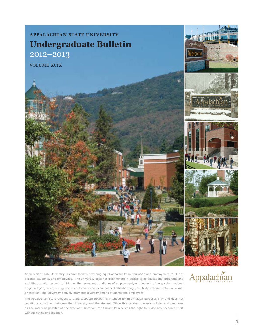 Undergraduate Bulletin 12-13LF.Indd