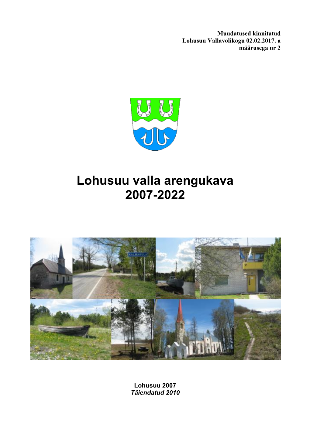 Lohusuu Valla Arengukava 2007-2022