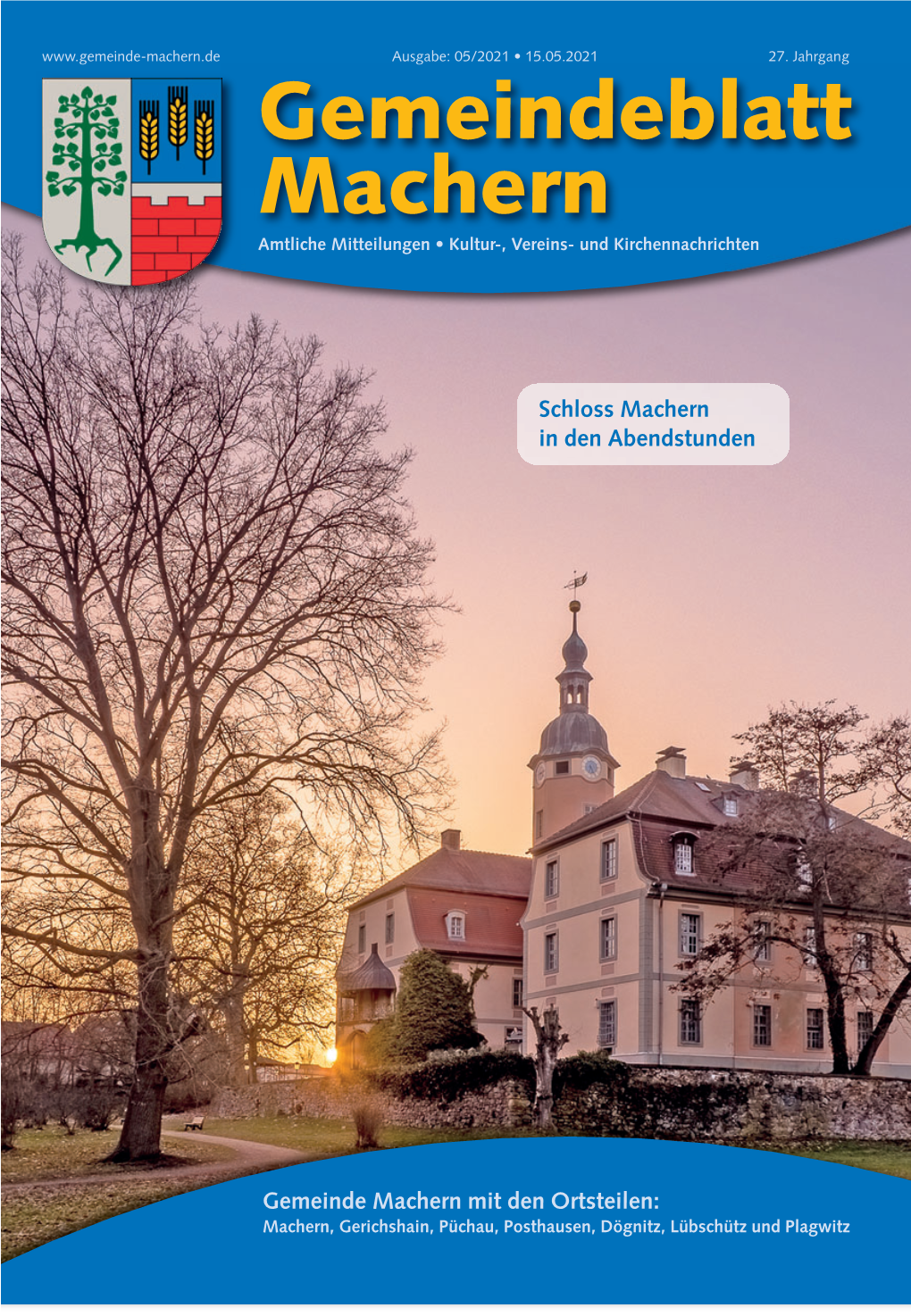 Gemeindeblatt Machern (Amtsblatt) Mai 2021.Pdf