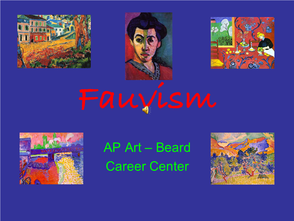 03 Fauvism Examples