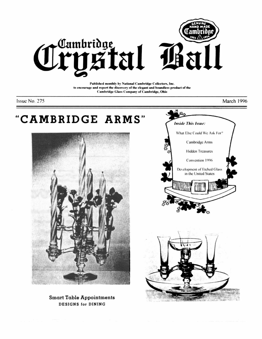 Crystal Ball Newsletter March 1996